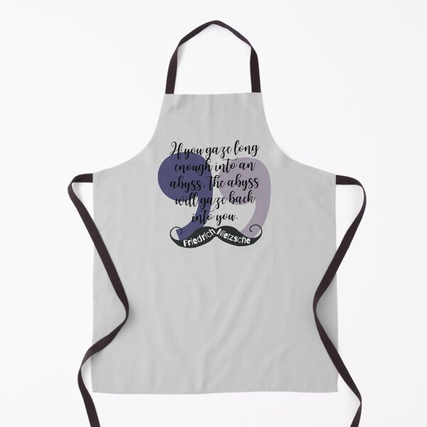 Item preview, Friedrich Nietzsche Quote - Into the Abyss designed and sold by superbling.