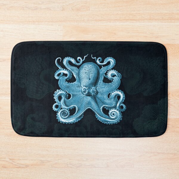 Item preview, Octopus Squid Kraken Art Tentacles Seashell Deep Sea Ocean Creatures Lover (Blue) - Octopus designed and sold by Mechanical Whispers.