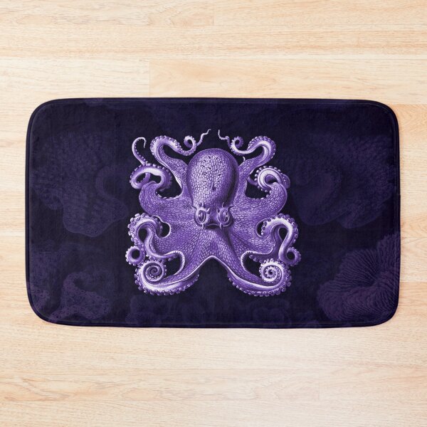 Item preview, Octopus Squid Kraken Art Tentacles Seashell Deep Sea Ocean Creatures Lover (Purple) - Octopus designed and sold by Mechanical Whispers.