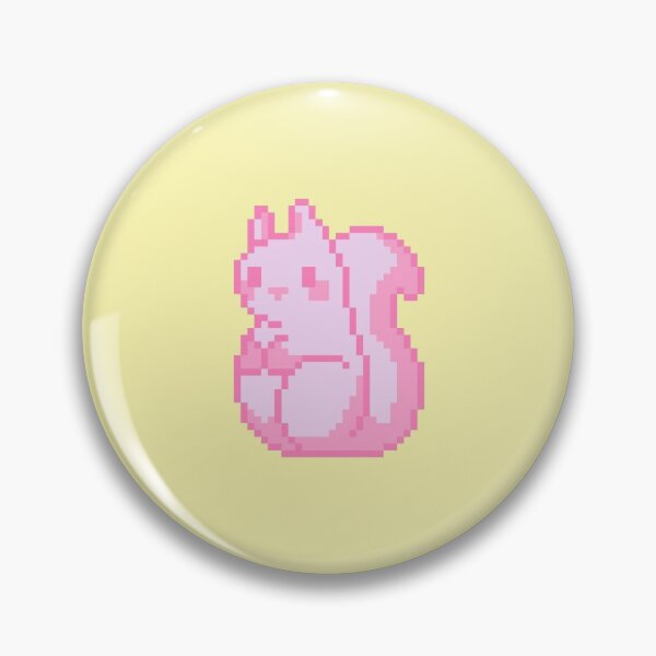 Item preview, Little Pink Pixel Squirrel designed and sold by rin3d .