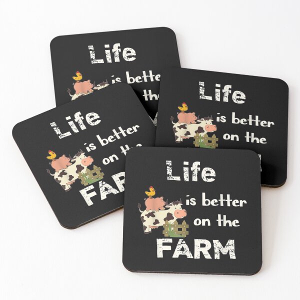 Item preview, Gift Life is better on the Farm Farming Lover   designed and sold by SVGSoulShine.