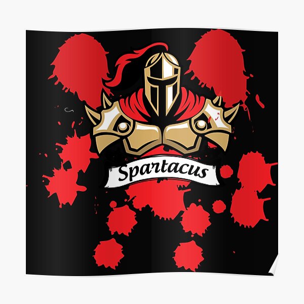 Posters Sur Le Theme Crixus Spartacus Redbubble
