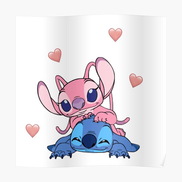 Stitch e Angel - Lilo e Stitch Poster