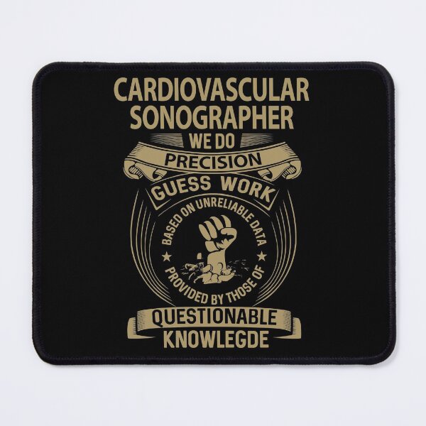 Item preview, Cardiovascular Sonographer T Shirt - We Do Precision Job Gift Item Tee designed and sold by smueller39.