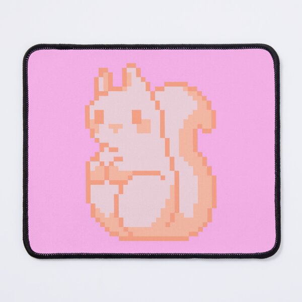 Item preview, Little Orange Pixel Squirrel designed and sold by rin3d .