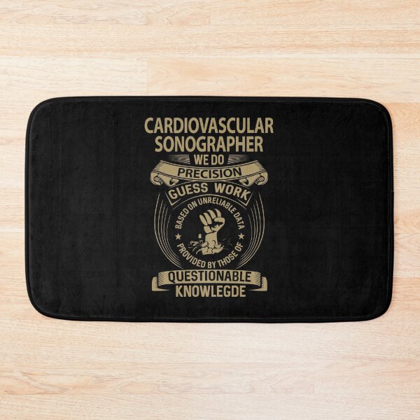 Item preview, Cardiovascular Sonographer T Shirt - We Do Precision Job Gift Item Tee designed and sold by smueller39.