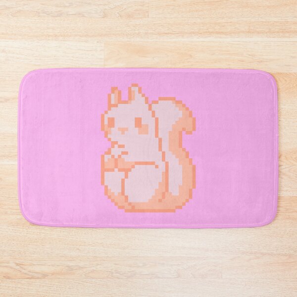 Item preview, Little Orange Pixel Squirrel designed and sold by rin3d .