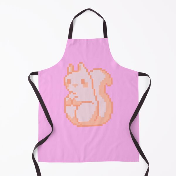 Item preview, Little Orange Pixel Squirrel designed and sold by rin3d .