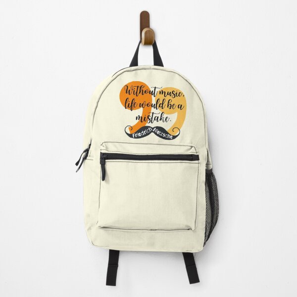 Item preview, Friedrich Nietzsche Quote - Without music designed and sold by superbling.