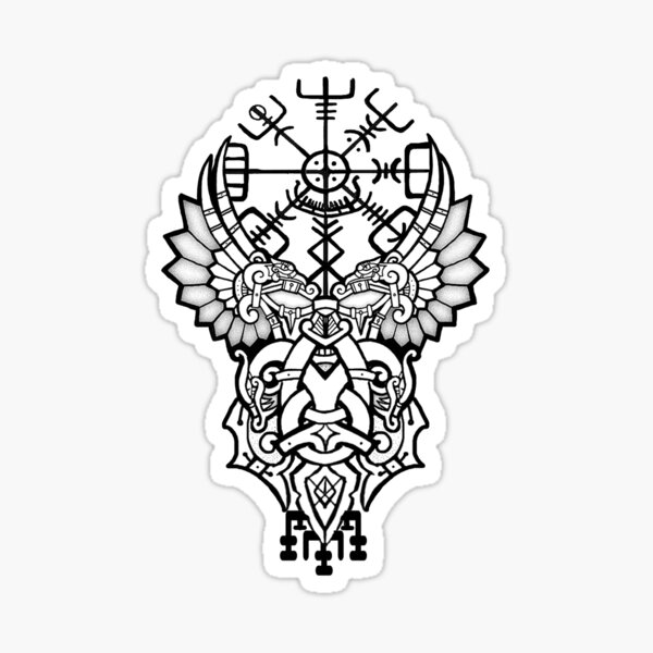 Odin by Dimon Taturin Sticker