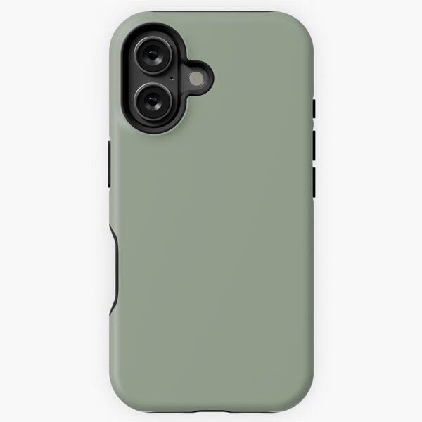 Item preview, sage green color phone case designed and sold by creaturespie.