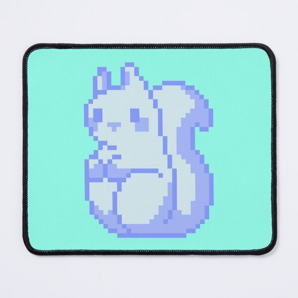 Item preview, Little Blue Pixel Squirrel designed and sold by rin3d .