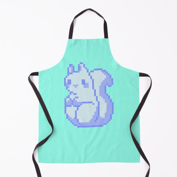 Item preview, Little Blue Pixel Squirrel designed and sold by rin3d .