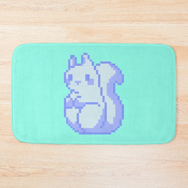Item preview, Little Blue Pixel Squirrel designed and sold by rin3d .