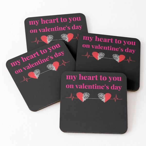 Item preview, My heart to you on valentine's day designed and sold by Teetawatshop.
