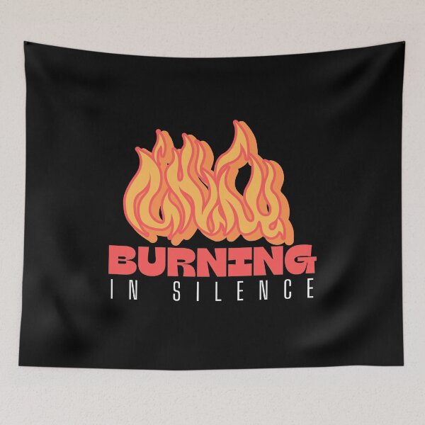 Item preview, Burning In Silence Street designed and sold by uranus-art.