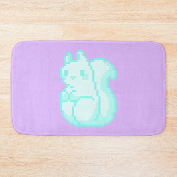 Item preview, Little Aqua Pixel Squirrel designed and sold by rin3d .