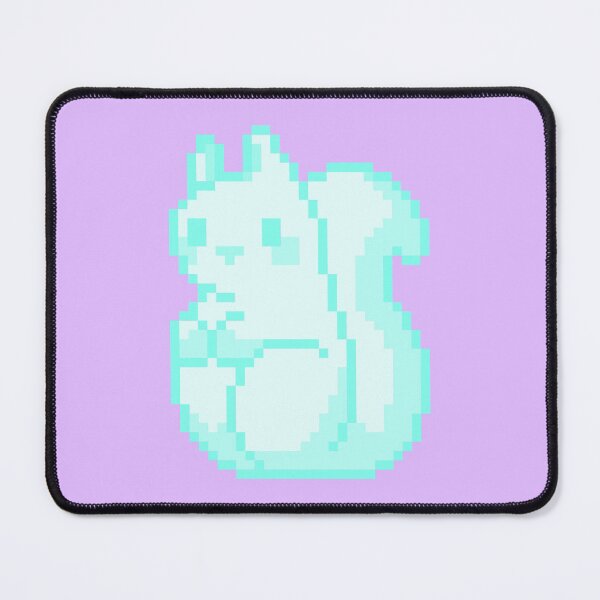 Item preview, Little Aqua Pixel Squirrel designed and sold by rin3d .