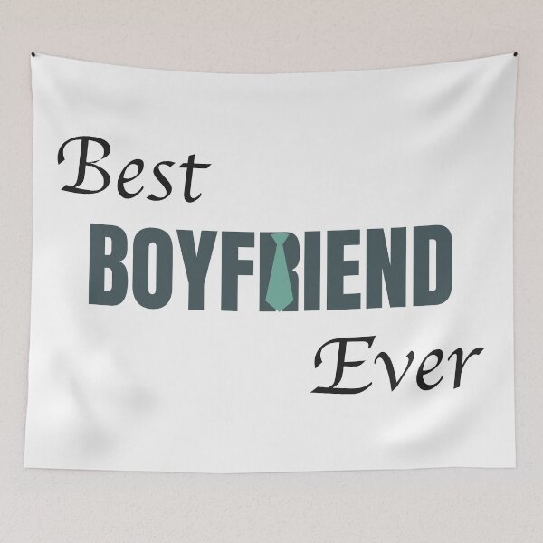 Item preview, Best Boyfriend Ever designed and sold by patsyrosedesign.