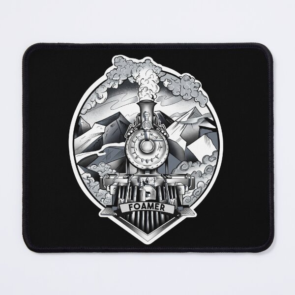Item preview, Train Collector Goth Steam Train Foamer Obsessed Rail Fan designed and sold by alb245.