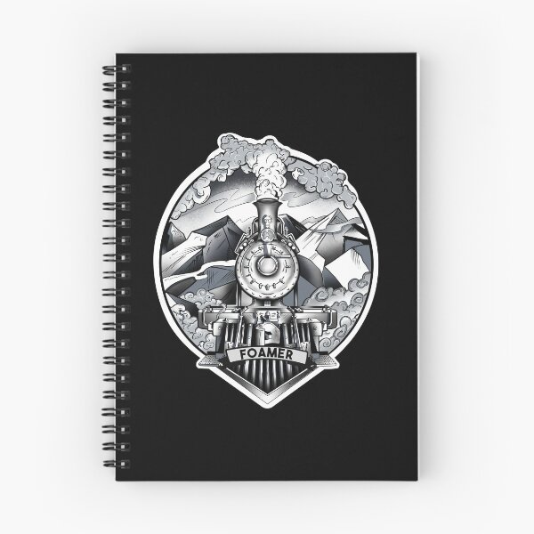 Item preview, Train Collector Goth Steam Train Foamer Obsessed Rail Fan designed and sold by alb245.