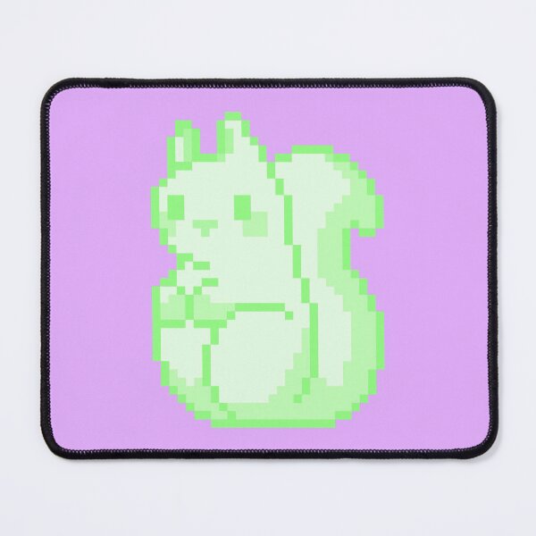 Item preview, Little Green Pixel Squirrel designed and sold by rin3d .