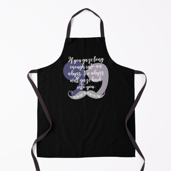 Item preview, Friedrich Nietzsche Quote - Into the Abyss designed and sold by superbling.