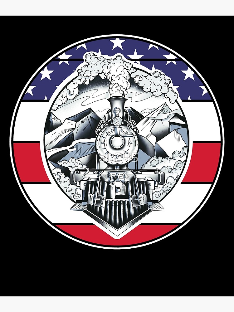 american-flag-railroad-train-collector-goth-steam-train-usa-poster