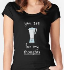 Blender Women's Fitted Scoop T-Shirt