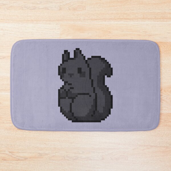 Item preview, Little Black Pixel Squirrel designed and sold by rin3d .