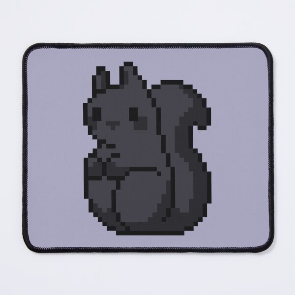 Item preview, Little Black Pixel Squirrel designed and sold by rin3d .