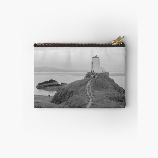Item preview, Twr Mawr lighthouse black and white designed and sold by cdkphotos.