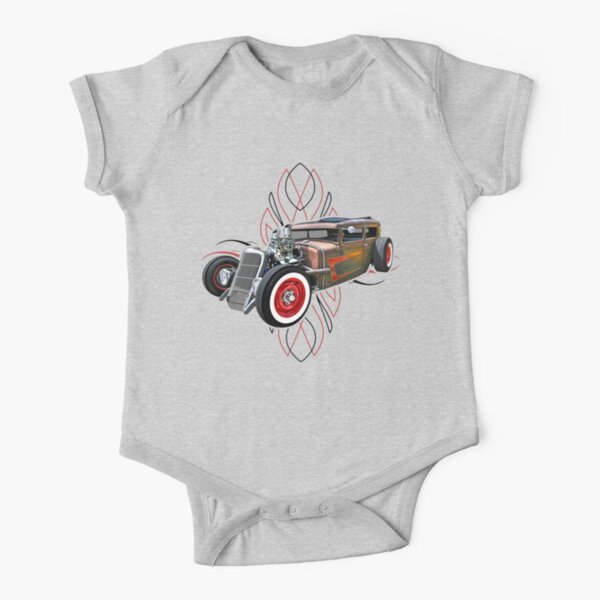 Rat Rod Short Sleeve Baby One Piece Redbubble Rat Rod Short Sleeve Baby One Piece Redbubble