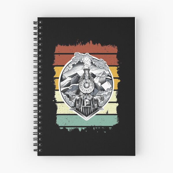 Item preview, Retro Goth Steam Train Collector Railroad Enthusiast Railway designed and sold by alb245.