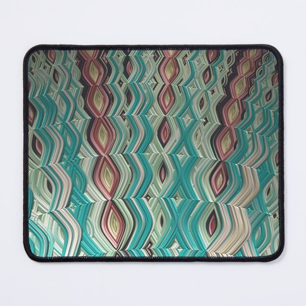 Item preview, Cherry Teal Ripple - Geometric Art  designed and sold by Jillianamatt.