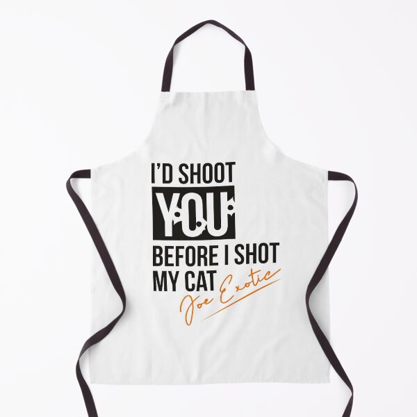 Item preview, Tiger King Humorous slogan - I'd Shoot You Before I Shot My Cat designed and sold by CoreImaging.