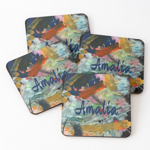 Item preview, Amalia, Amalia girls name, girls name Amalia modern abstract design designed and sold by Areashor.