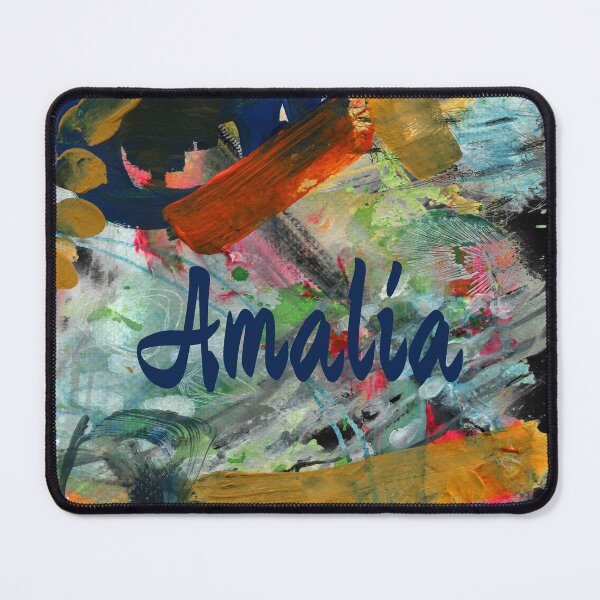 Item preview, Amalia, Amalia girls name, girls name Amalia modern abstract design designed and sold by Areashor.