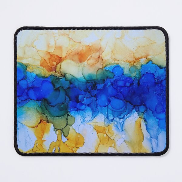 Item preview, Sunshine ; Water alcohol ink art designed and sold by Elamcreations.