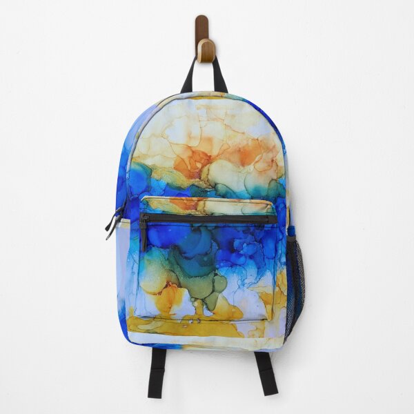 Item preview, Sunshine ; Water alcohol ink art designed and sold by Elamcreations.