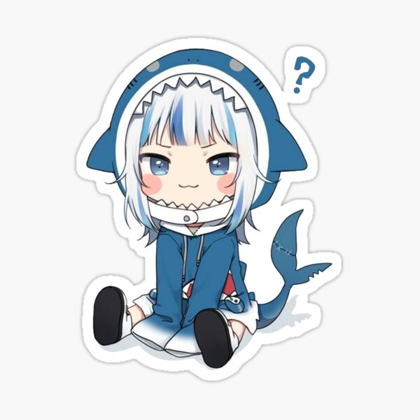Gura Hololive Sticker