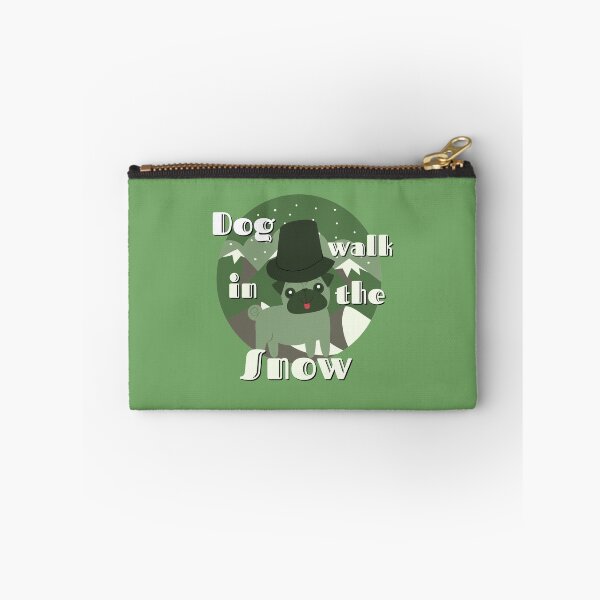 Item preview, Dog walk in the snow designed and sold by designerpriti.