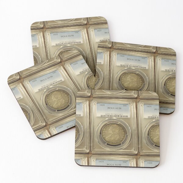 Item preview, 1831 PCGS AU50 Half Dollar designed and sold by coinsxcrochet.