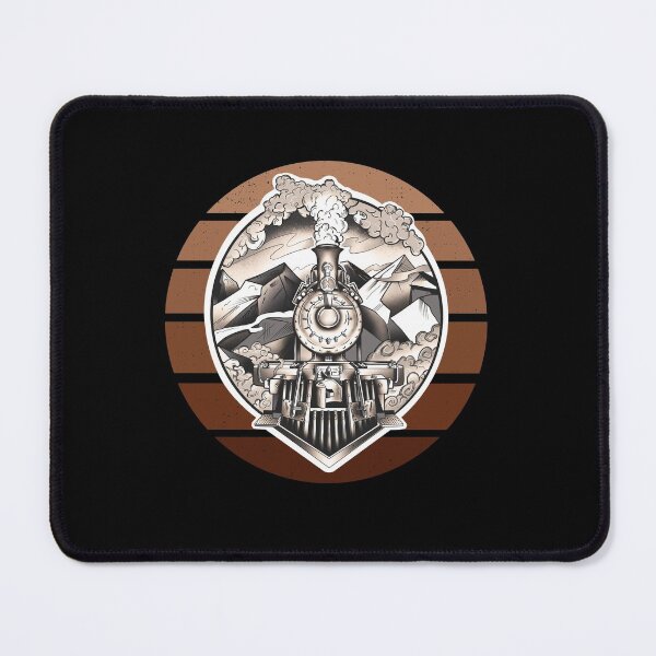 Item preview, Retro Train Collector Punk Aesthetic Goth Steam Train West designed and sold by alb245.