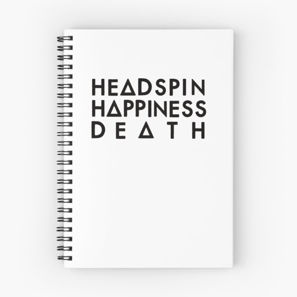 Item preview, Headspin, Happiness, Death (black) designed and sold by nynkuhhz.