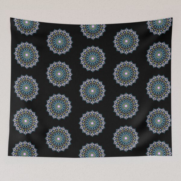 Item preview, Multicolored Dotted Mandala designed and sold by Cedarrue.