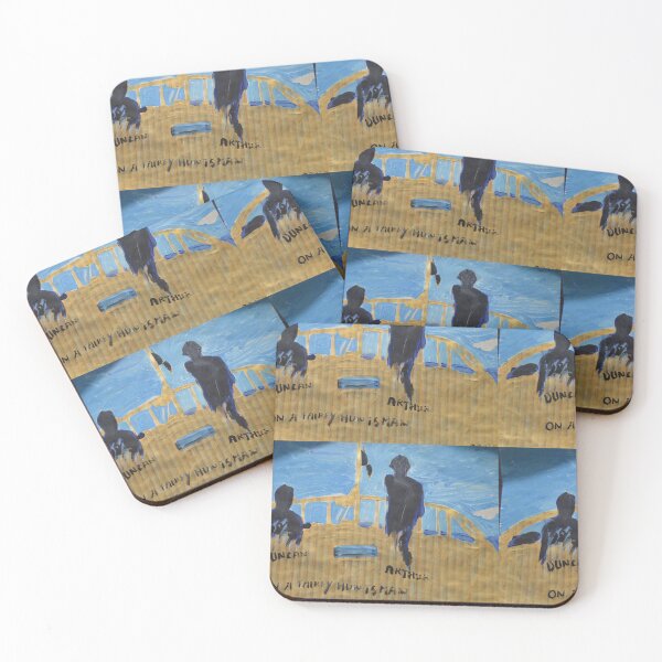 Item preview, Pop Art Silhouettes on a Fairey Huntsman Arthur and Duncan designed and sold by BBBango.