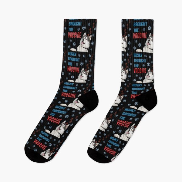 Item preview, Dog walk in the snow. Husky brought the vaccine. designed and sold by Umiska.