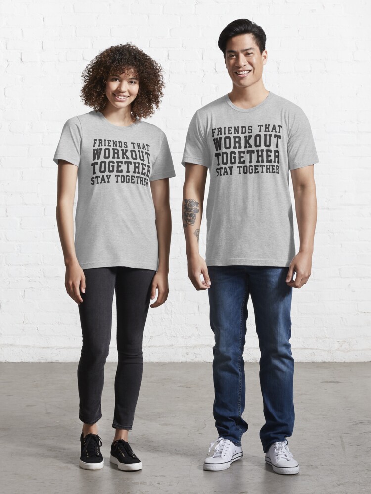 Camiseta que trabajan juntos permanecen juntos | Camisas de entrenamiento para mujer Best Friends Workout» de ABFTs