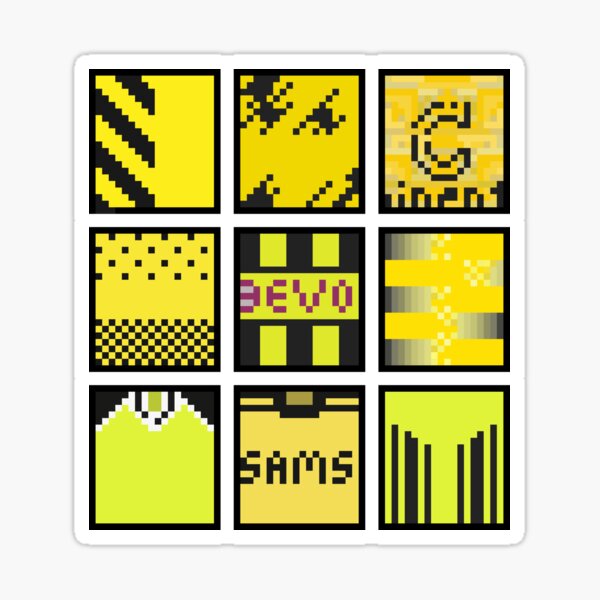 Dortmund Schwarz und Gelb Sticker